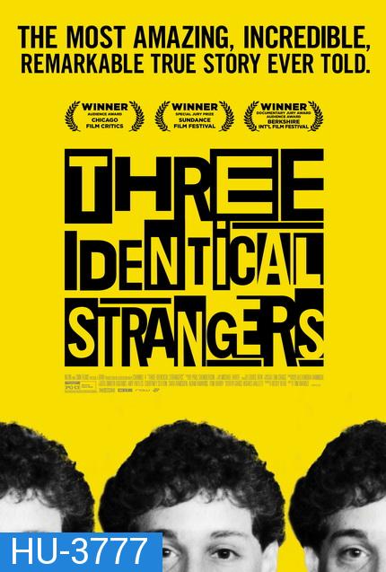 Three Identical Strangers (2018) แฝด3