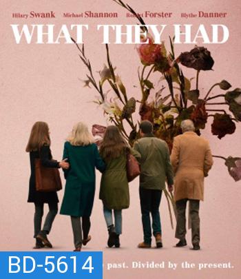 What They Had (2018)