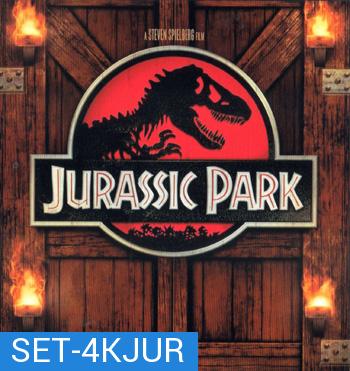 4K Jurassic Park + World ( รวมชุด 5 ภาค)