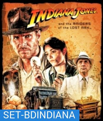 Bluray 25GB Indiana Jones (จัดชุดรวม 5 ภาค)