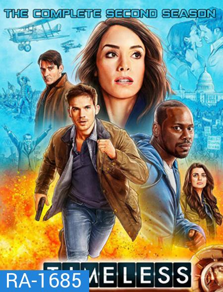 Timeless Season 2 (2018) ภารกิจล่า ข้ามกาลเวลา ปี 2 (12 ตอนจบ)