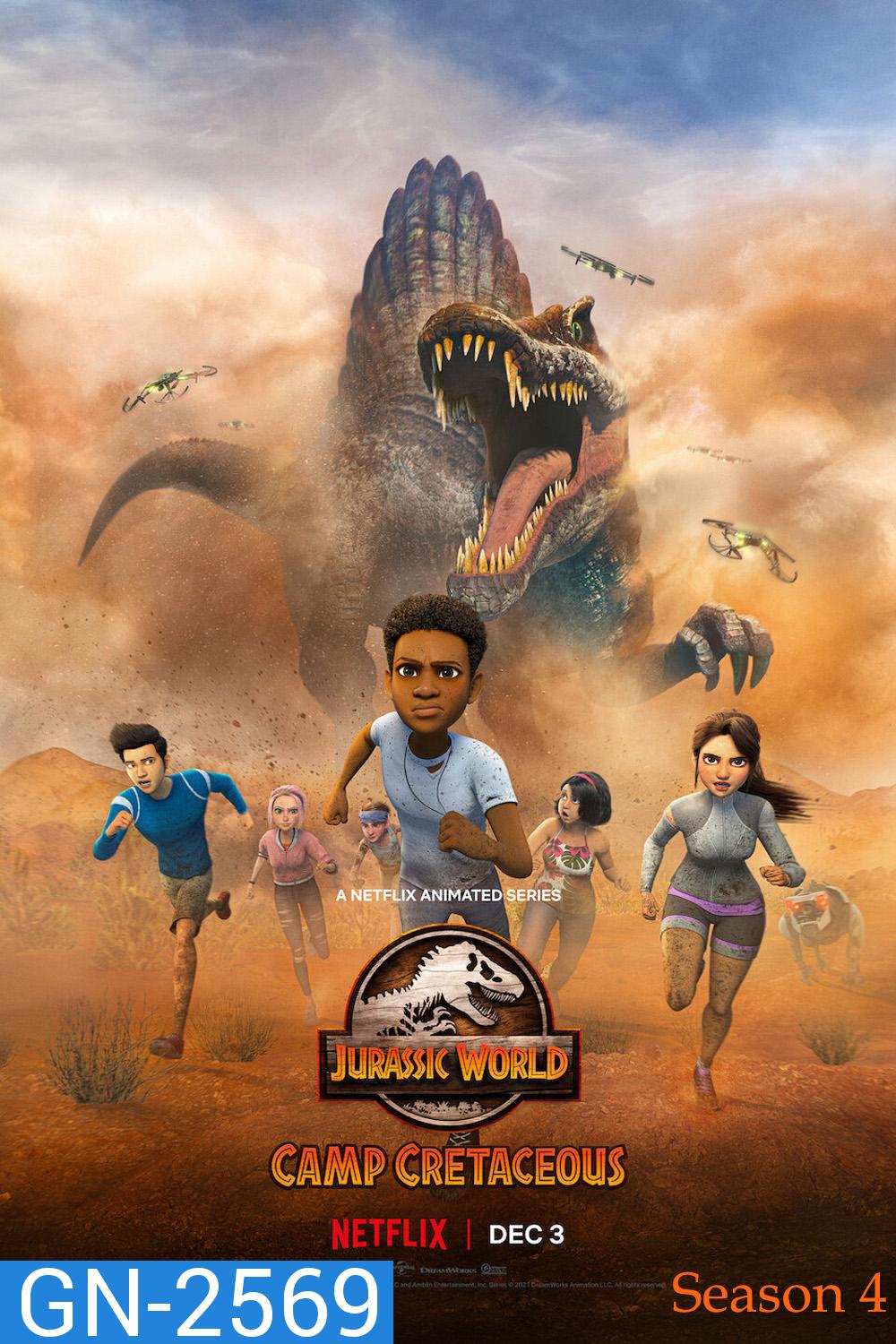 Jurassic World Camp Cretaceous Season 4 ( 2021) จูราสสิค เวิลด์ ค่ายครีเทเชียส ปี 4 (11 ตอน)