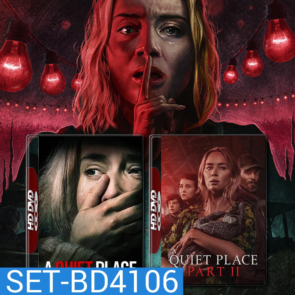 A Quiet Place Part 1-2 ดินแดนไร้เสียง 1-2 (2021) Bluray หนังใหม่ มาสเตอร์ พากย์ไทย