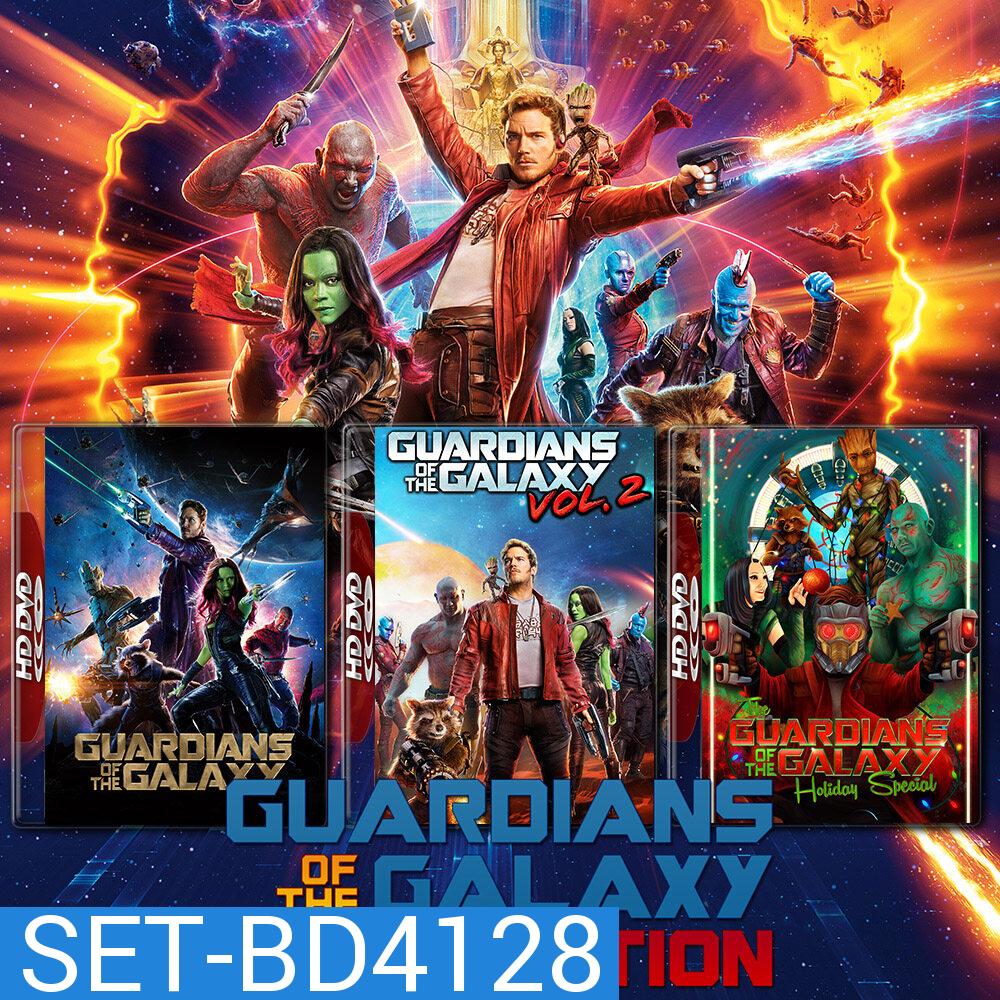 Guardians of the Galaxy รวมพันธุ์นักสู้พิทักษ์จักรวาล ภาค 1-3 Bluray หนัง มาสเตอร์ พากย์ไทย