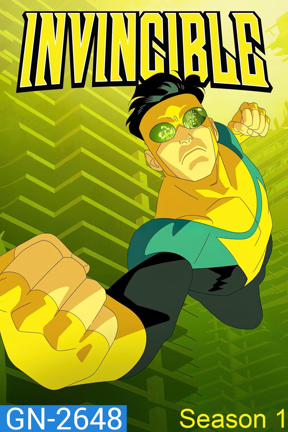 Invincible Season 1 ยอดมนุษย์อินวินซิเบิล (2021) 8 ตอน