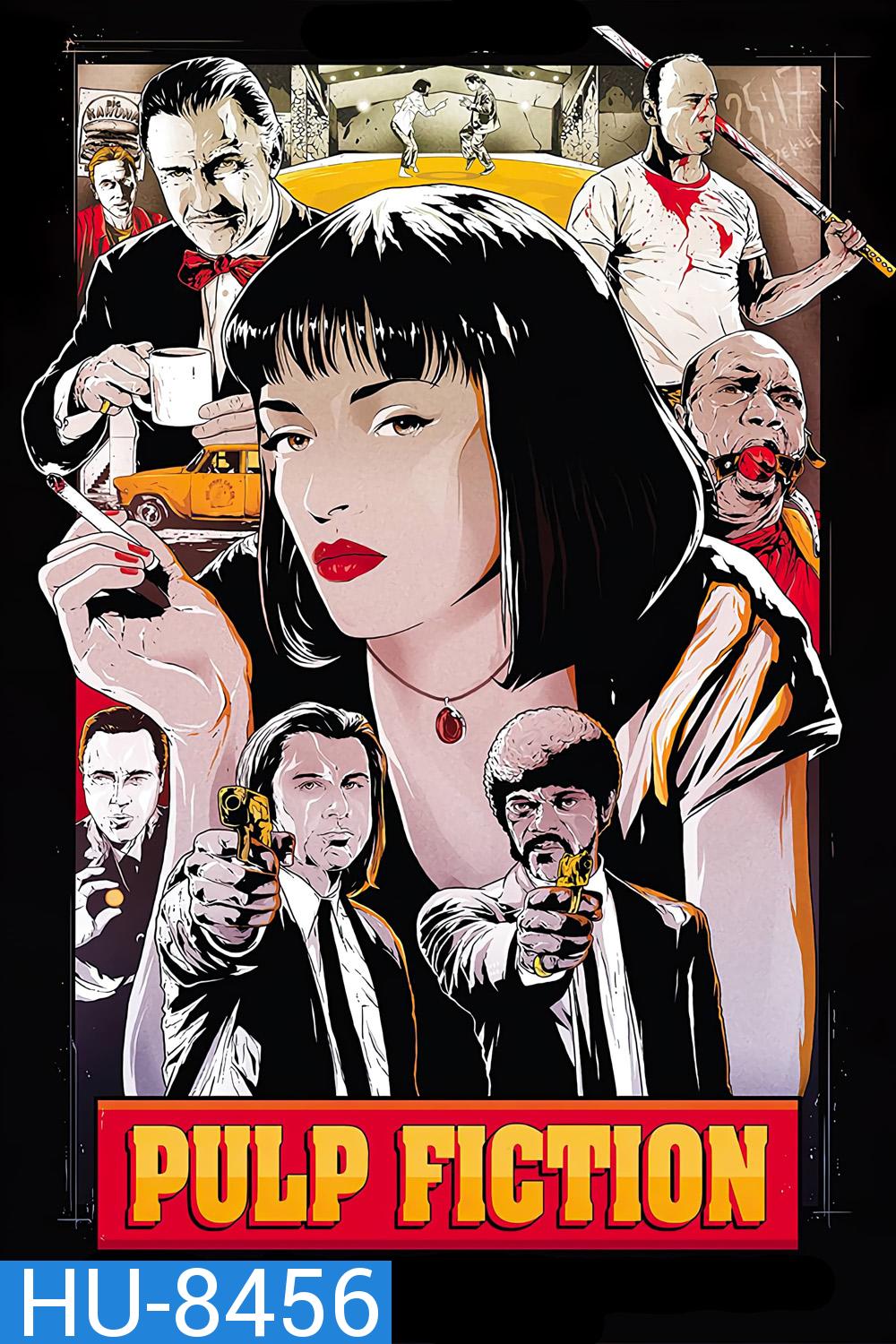 เขย่าชีพจรเกินเดือด Pulp Fiction (1994) 8 วินาทีแรกจะมีเสียงดัง