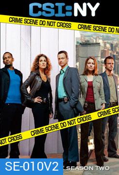 CSI New York Season 2 ไขคดีปริศนานิวยอร์ค ปี 2