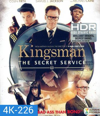 4K - Kingsman: The Secret Service (2014) คิงส์แมน โคตรพิทักษ์บ่มพยัคฆ์ - แผ่นหนัง 4K UHD (King s man)