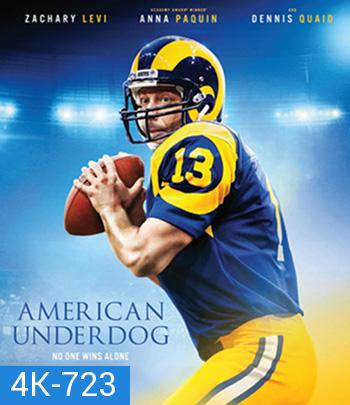 4K - American Underdog (2021) ทัชดาวน์ สู่ฝันอเมริกันฟุตบอล - แผ่นหนัง 4K UHD