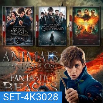 4K Fantastic Beasts สัตว์มหัศจรรย์ ภาค 1-3