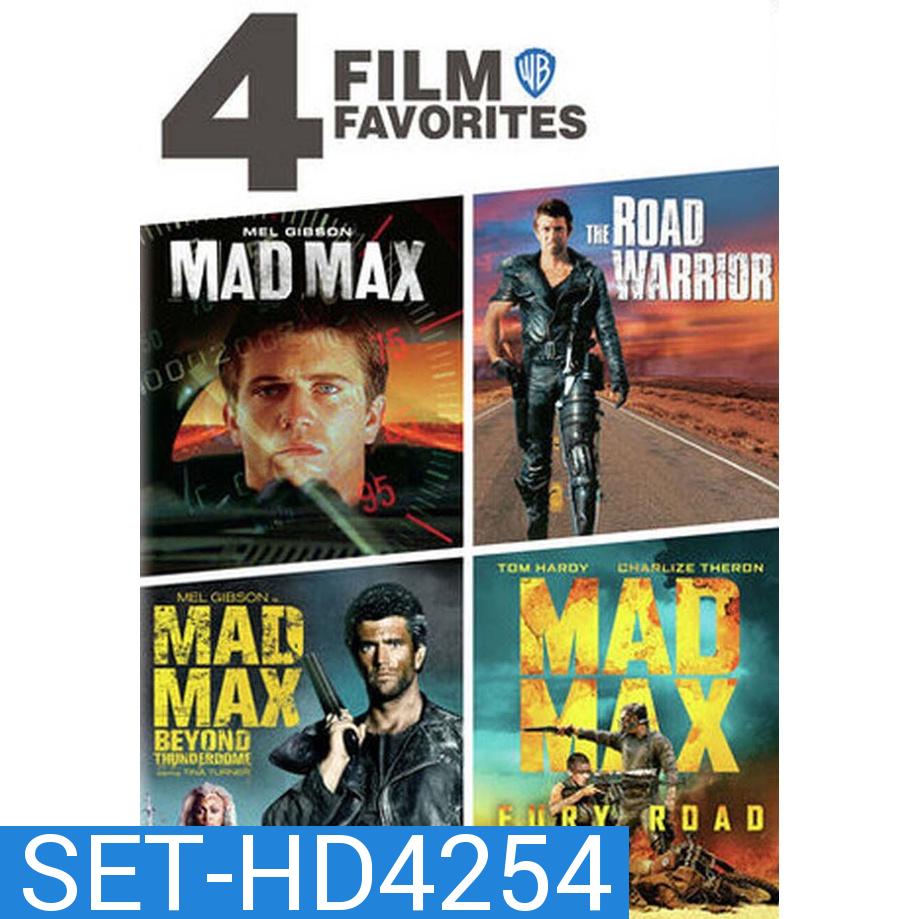 Mad Max แมดแม็กซ์ ภาค 1-4 DVD Master พากย์ไทย