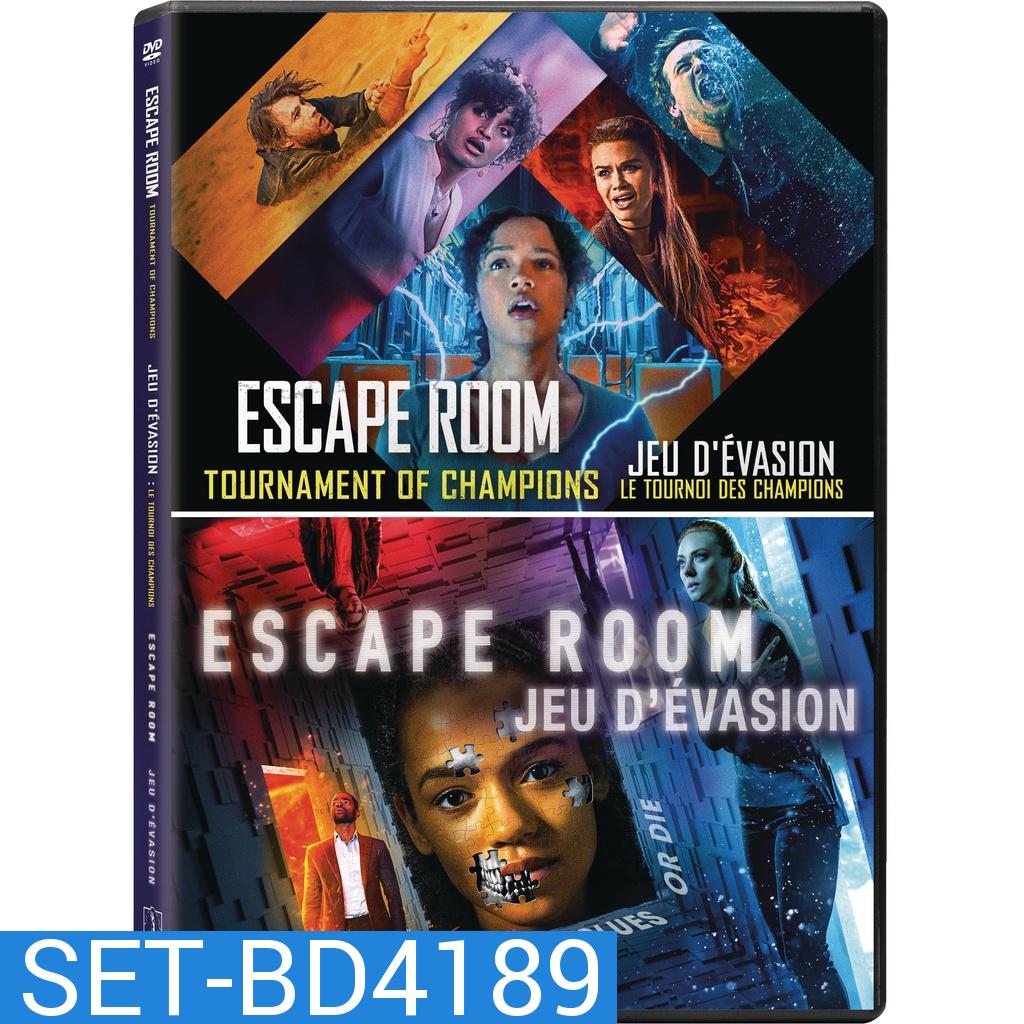 Escape Room 1-2 Collection กักห้อง เกมโหด 1-2 Bluray