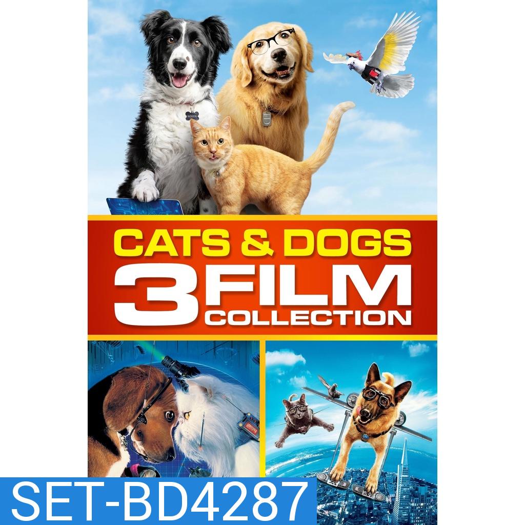 CATS and DOGS แคทส์ แอนด์ ด็อกส์ สงครามพยัคฆ์ร้ายขนปุย ภาค 1-3 Bluray Master พากย์ไทย