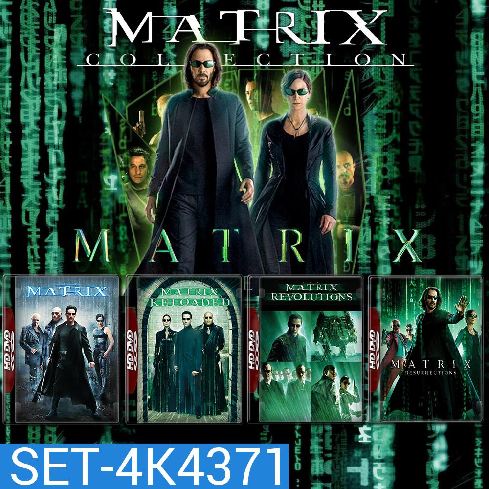 The Matrix ภาค 1-4 4K Master พากย์ไทย