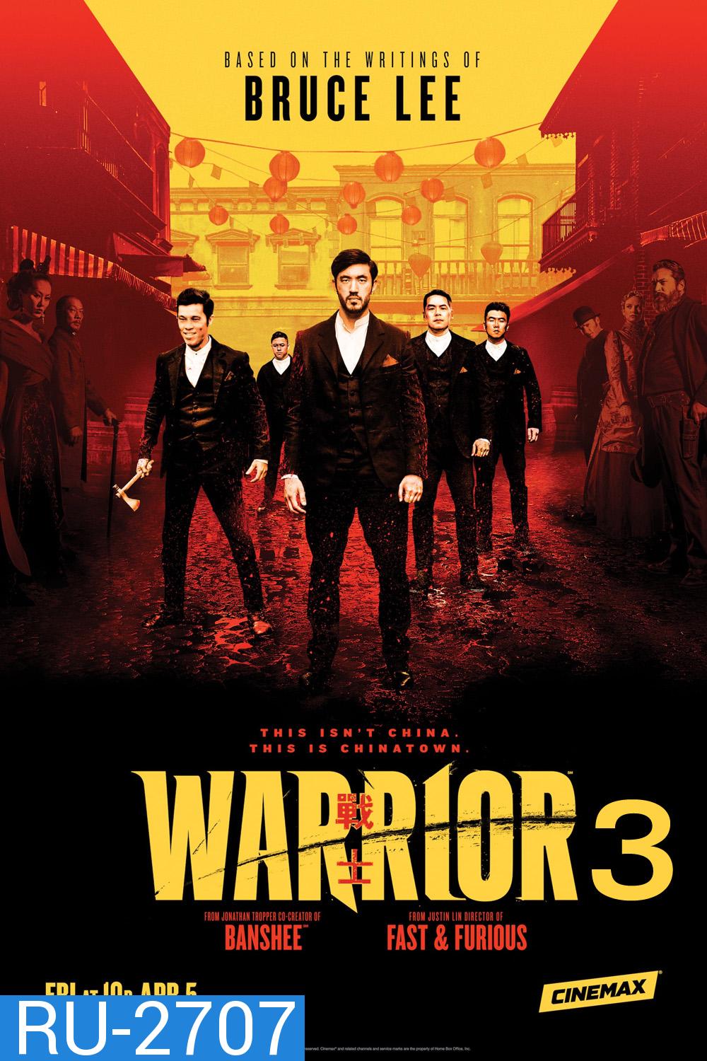 Warrior Season 3 (2023) วอร์ริเออร์ ปี 3 (10 ตอน)