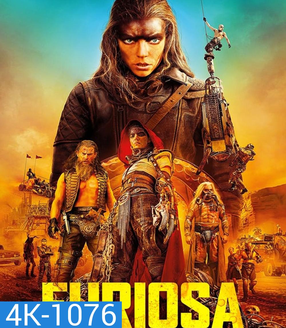 4K - Furiosa A Mad Max Saga ฟูริโอซ่า มหากาพย์ แมด แม็กซ์ (2024) - แผ่นหนัง 4K UHD