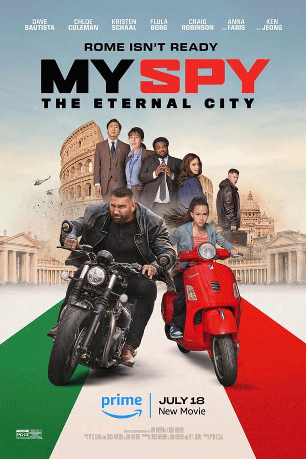 My Spy the Eternal City (2024) พยัคฆ์ร้าย สปายแสบ คู่ป่วนตะลุยเมืองศักดิ์สิทธิ์